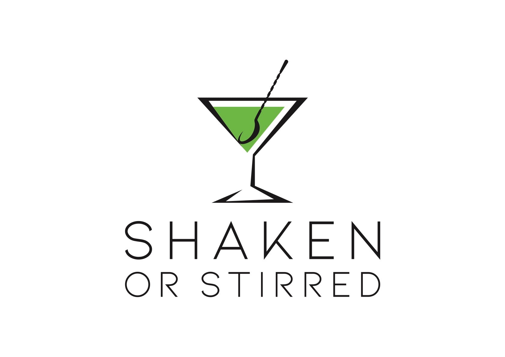 shaken or stirred logo