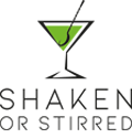 Shaken and stirred footer logo